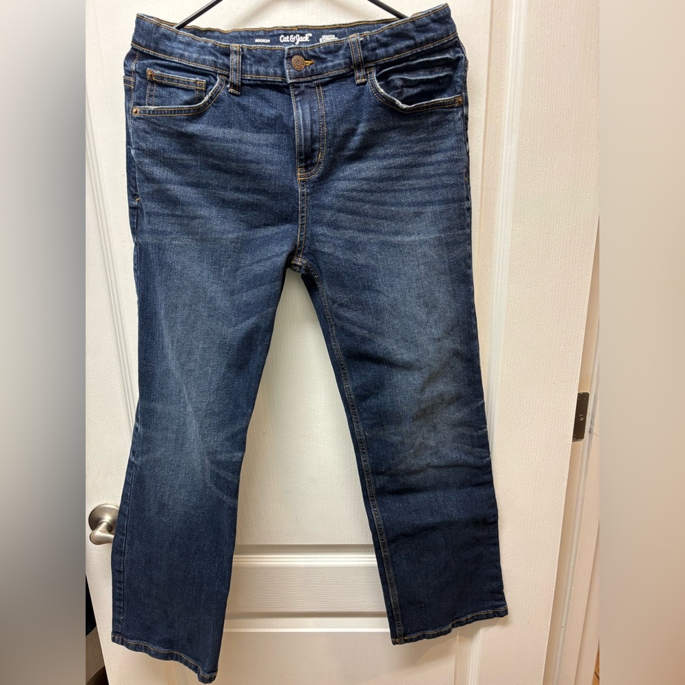 Kid’s Size 16 Bootcut Stretch Jeans